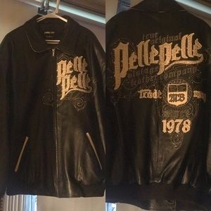 2 Pelle pelle leather black size XXL
